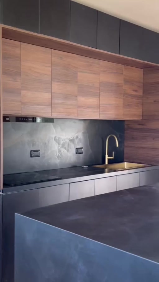 Cocina limpia tras final de obra